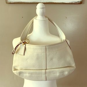Coach White Purse